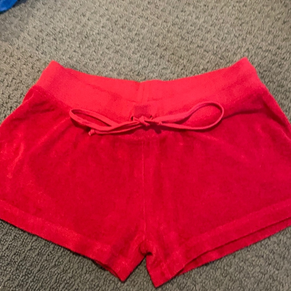 SHORTS (red)(Juniors XL)(Terry shorts)(hardtai)